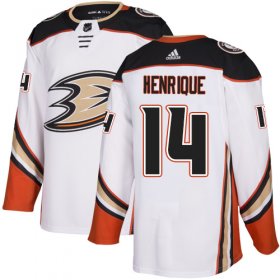 Wholesale Cheap Adidas Ducks #14 Adam Henrique White Road Authentic Youth Stitched NHL Jersey