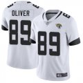 Wholesale Cheap Nike Jaguars #89 Josh Oliver White Men's Stitched NFL Vapor Untouchable Limited Jersey