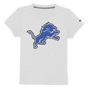 Wholesale Cheap Detroit Lions Sideline Legend Authentic Logo Youth T-Shirt White