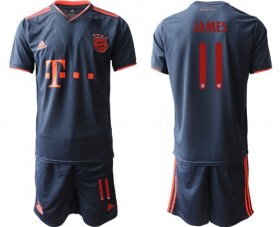 Wholesale Cheap Bayern Munchen #11 James Third Soccer Club Jersey