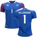 Wholesale Cheap Iceland #1 Halldorsson Home Soccer Country Jersey