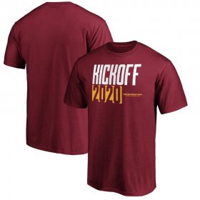 Wholesale Cheap Washington Redskins Football Team Fanatics Branded Kickoff 2020 T-Shirt Burgundy