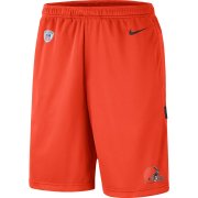 Wholesale Cheap Cleveland Browns Nike Sideline Coaches Shorts Orange