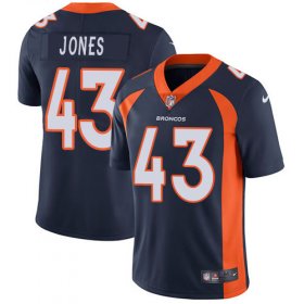 Wholesale Cheap Nike Broncos #43 Joe Jones Navy Blue Alternate Men\'s Stitched NFL Vapor Untouchable Limited Jersey