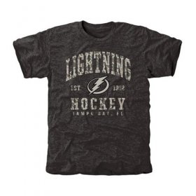 Wholesale Cheap Men\'s Tampa Bay Lightning Black Camo Stack T-Shirt