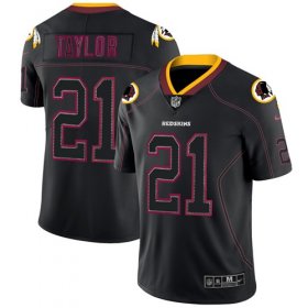 Wholesale Cheap Nike Redskins #21 Sean Taylor Lights Out Black Men\'s Stitched NFL Limited Rush Jersey