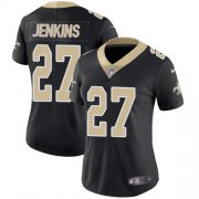 Wholesale Cheap Nike Saints #27 Malcolm Jenkins Black Team Color Women's Stitched NFL Vapor Untouchable Limited Jersey