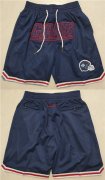 Wholesale Cheap Men's New York Giants Navy Shorts (Run Small)