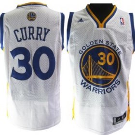 Wholesale Cheap Golden State Warriors #30 Stephen Curry White Swingman Jersey