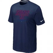 Wholesale Cheap Nike New York Giants Critical Victory NFL T-Shirt Midnight Blue
