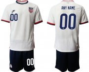 Wholesale Cheap Men 2020-2021 Season National team United States home white customized Soccer Jersey