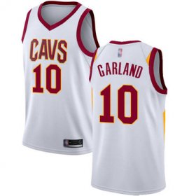 Wholesale Cheap Cavaliers #10 Darius Garland White Basketball Swingman Association Edition Jersey
