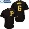 Wholesale Cheap Pirates #6 Starling Marte Black Cool Base Stitched Youth MLB Jersey