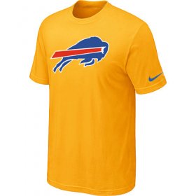 Wholesale Cheap Nike Buffalo Bills Sideline Legend Authentic Logo Dri-FIT NFL T-Shirt Yellow