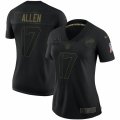 Cheap Buffalo Bills #17 Josh Allen Nike Women's 2020 Salute To Service Limited Jersey Black