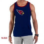 Wholesale Cheap Men's Nike NFL Arizona Cardinals Sideline Legend Authentic Logo Tank Top Dark Blue
