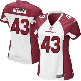 Wholesale Cheap Nike Cardinals #43 Haason Reddick White Women\'s Stitched NFL Elite Jersey