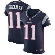 Wholesale Cheap Nike Patriots #11 Julian Edelman Navy Blue Team Color Men's Stitched NFL Vapor Untouchable Elite Jersey