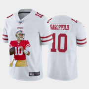 Cheap San Francisco 49ers #10 Jimmy Garoppolo Nike Team Hero 4 Vapor Limited NFL 100 Jersey White