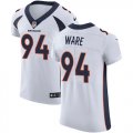 Wholesale Cheap Nike Broncos #94 DeMarcus Ware White Men's Stitched NFL Vapor Untouchable Elite Jersey