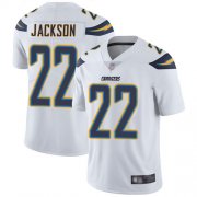 Wholesale Cheap Nike Chargers #22 Justin Jackson White Men's Stitched NFL Vapor Untouchable Limited Jersey