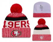 Wholesale Cheap NFL San Francisco 49ers Logo Stitched Knit Beanies 012