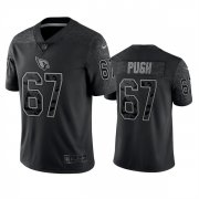 Wholesale Cheap Men's Arizona Cardinals #67 Justin Pugh Black Reflective Limited Stitched Football Jersey
