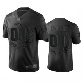 Wholesale Cheap Minnesota Vikings Custom Men\'s Nike Black NFL MVP Limited Edition Jersey
