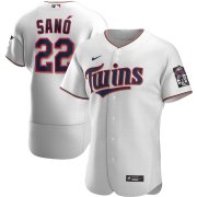 Wholesale Cheap Minnesota Twins #22 Miguel Sano Men's Nike White Home 2020 Authentic Player MLB Jersey