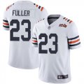 Wholesale Cheap Nike Bears #23 Kyle Fuller White Alternate Men's Stitched NFL Vapor Untouchable Limited 100th Season Jersey