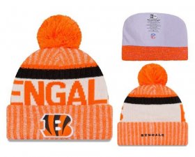 Wholesale Cheap NFL Cincinnati Bengals Logo Stitched Knit Beanies 011