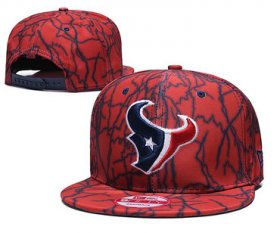 Wholesale Cheap Texans Team Logo Red Adjustable Hat TX