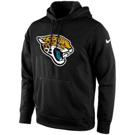 Wholesale Cheap Men\'s Jacksonville Jaguars Nike Black KO Logo Essential Hoodie