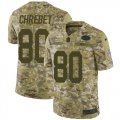 Wholesale Cheap Nike Jets #80 Wayne Chrebet Camo Men's Stitched NFL Limited 2018 Salute To Service Jersey