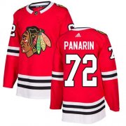 Wholesale Cheap Adidas Blackhawks #72 Artemi Panarin Red Home Authentic Stitched NHL Jersey