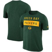 Wholesale Cheap Men's Green Bay Packers Nike Green Sideline Legend Lift Performance T-Shirt