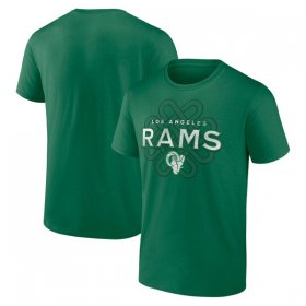 Wholesale Cheap Men\'s Los Angeles Rams Kelly Green Celtic Knot T-Shirt