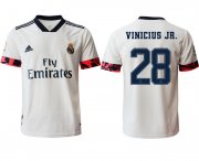 Wholesale Cheap Men 2020-2021 club Real Madrid home aaa version 28 white Soccer Jerseys2