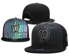 Wholesale Cheap Washington Nationals Snapback Ajustable Cap Hat 8