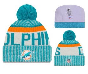 Wholesale Cheap NFL Miami Dolphins Logo Stitched Knit Beanies 005