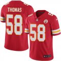 Wholesale Cheap Nike Chiefs #58 Derrick Thomas Red Team Color Men's Stitched NFL Vapor Untouchable Limited Jersey