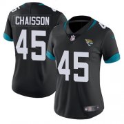 Wholesale Cheap Nike Jaguars #45 K'Lavon Chaisson Black Team Color Women's Stitched NFL Vapor Untouchable Limited Jersey
