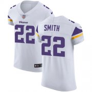 Wholesale Cheap Nike Vikings #22 Harrison Smith White Men's Stitched NFL Vapor Untouchable Elite Jersey