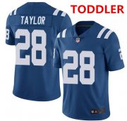 Wholesale Cheap Toddler indianapolis colts #28 jonathan taylor blue stitched nike jersey