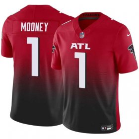 Cheap Men\'s Atlanta Falcons #1 Darnell Mooney Red 2024 F.U.S.E. Vapor Untouchable Limited Football Stitched Jersey