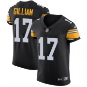 Wholesale Cheap Nike Steelers #17 Joe Gilliam Black Alternate Men's Stitched NFL Vapor Untouchable Elite Jersey