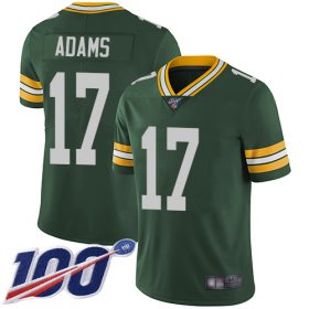 Wholesale Cheap Nike Packers #17 Davante Adams Green Team Color Men\'s Stitched NFL 100th Season Vapor Limited Jersey