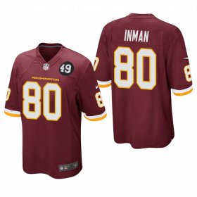 Cheap Washington Redskins #80 Dontrelle Inman Men\'s Nike Burgundy Bobby Mitchell Uniform Patch NFL Game Jersey