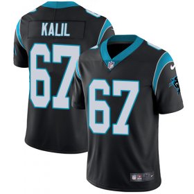 Wholesale Cheap Nike Panthers #67 Ryan Kalil Black Team Color Men\'s Stitched NFL Vapor Untouchable Limited Jersey