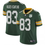 Wholesale Cheap Nike Packers #83 Marquez Valdes-Scantling Green Team Color Men's 100th Season Stitched NFL Vapor Untouchable Limited Jersey